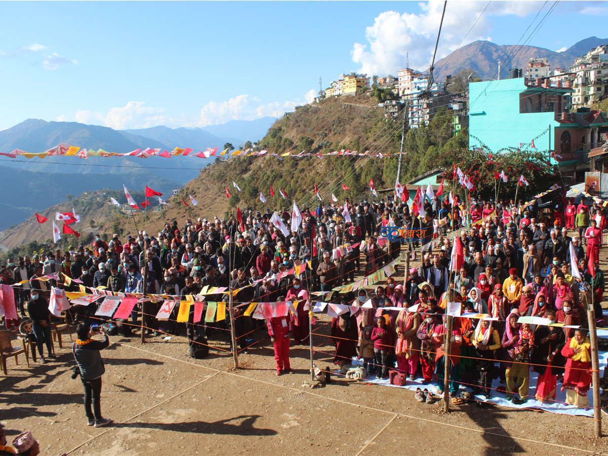 एमाले रुकुम पश्चिमको अधिवेशन उद्घाटन